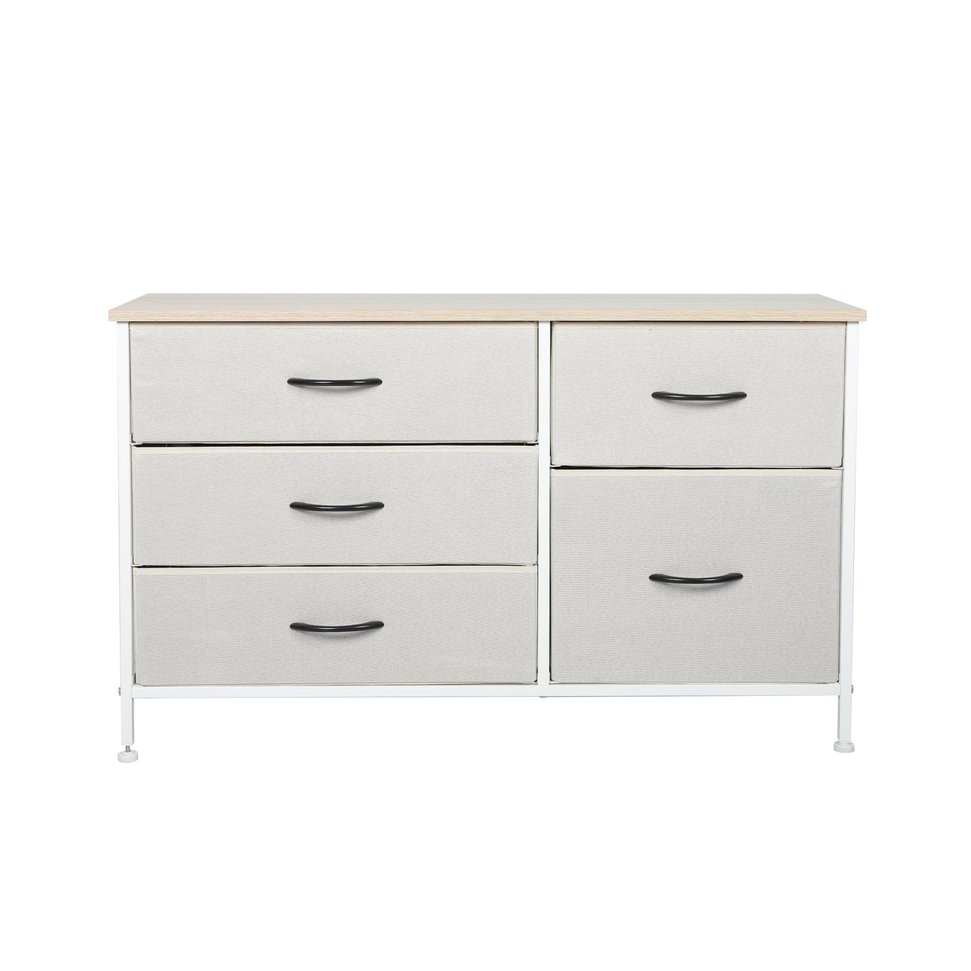 Levede Storage Cabinet Tower Chest of Beige-1864183284645367809