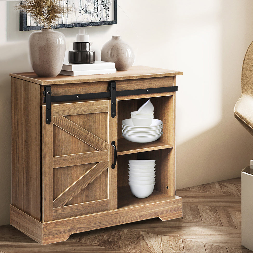 Levede Buffet Sideboard Storage Cabinet-1864183280287485958