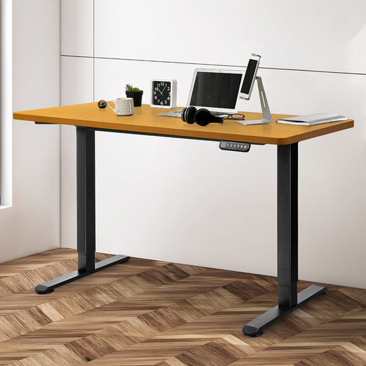 Levede Motorised Standing Desk Adjustable 120cm Natural 800x 1.5MM-1864183326202531846