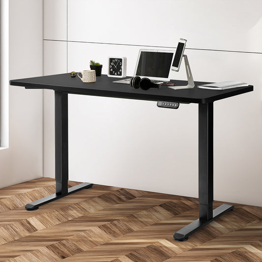 Levede Motorised Standing Desk Adjustable 120cm Black 800x 1.5MM-1864183326059925510