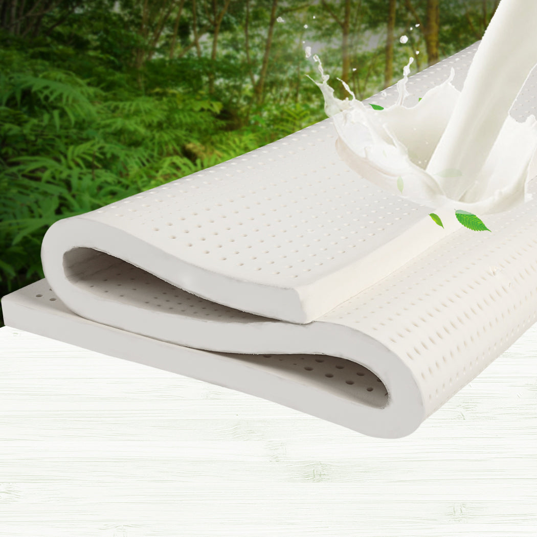 Dreamz Latex Mattress Topper Single-1864184430667632646