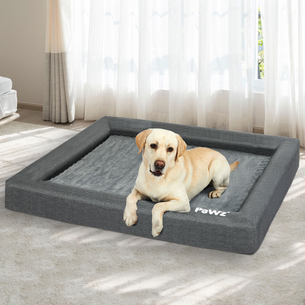 PaWz Memory Foam Pet Bed Calming Dog XL X-Large-1864184545969049606