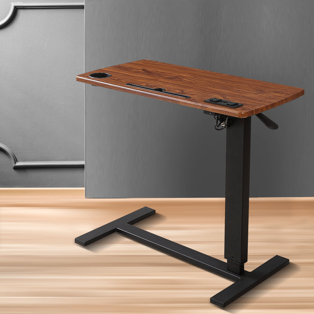 Levede Standing Desk Height Adjustable Brown-1864183343168491526