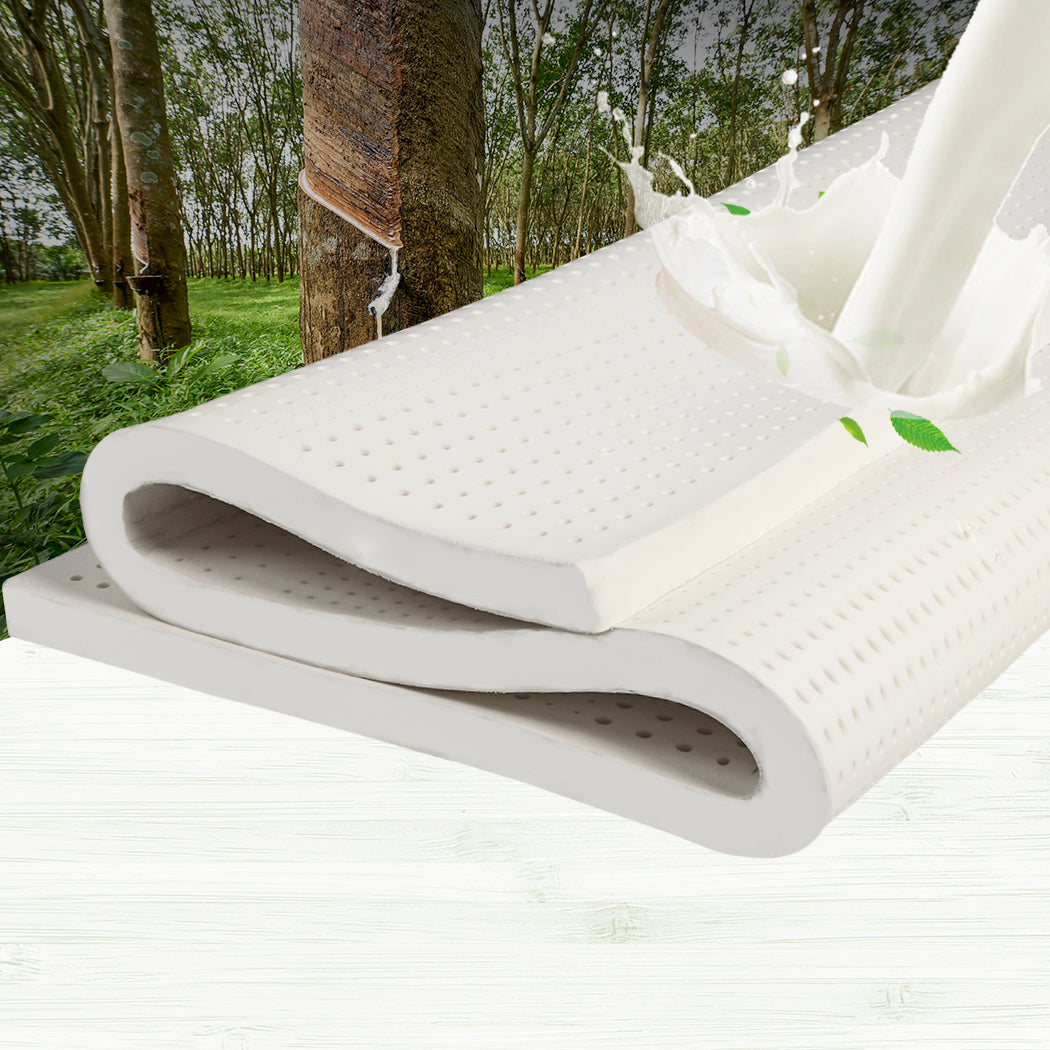 Dreamz Latex Mattress Topper Single-1864184430667632647