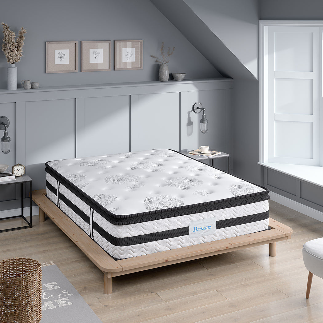Dreamz Spring Mattress Bed Pocket Egg King Single-1864184412086865927