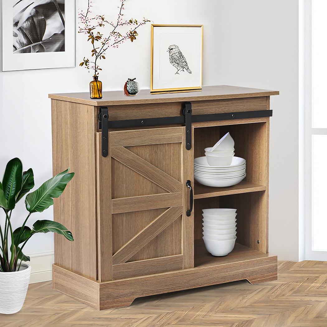 Levede Buffet Sideboard Storage Cabinet-1864183280287485959