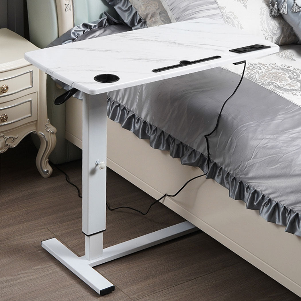 Levede Standing Desk Height Adjustable White-1864183343696973830