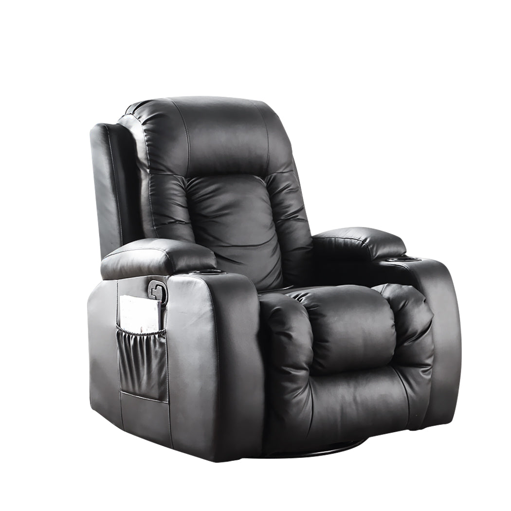Levede Massage Sofa Chair Recliner 360-1864184459448946688