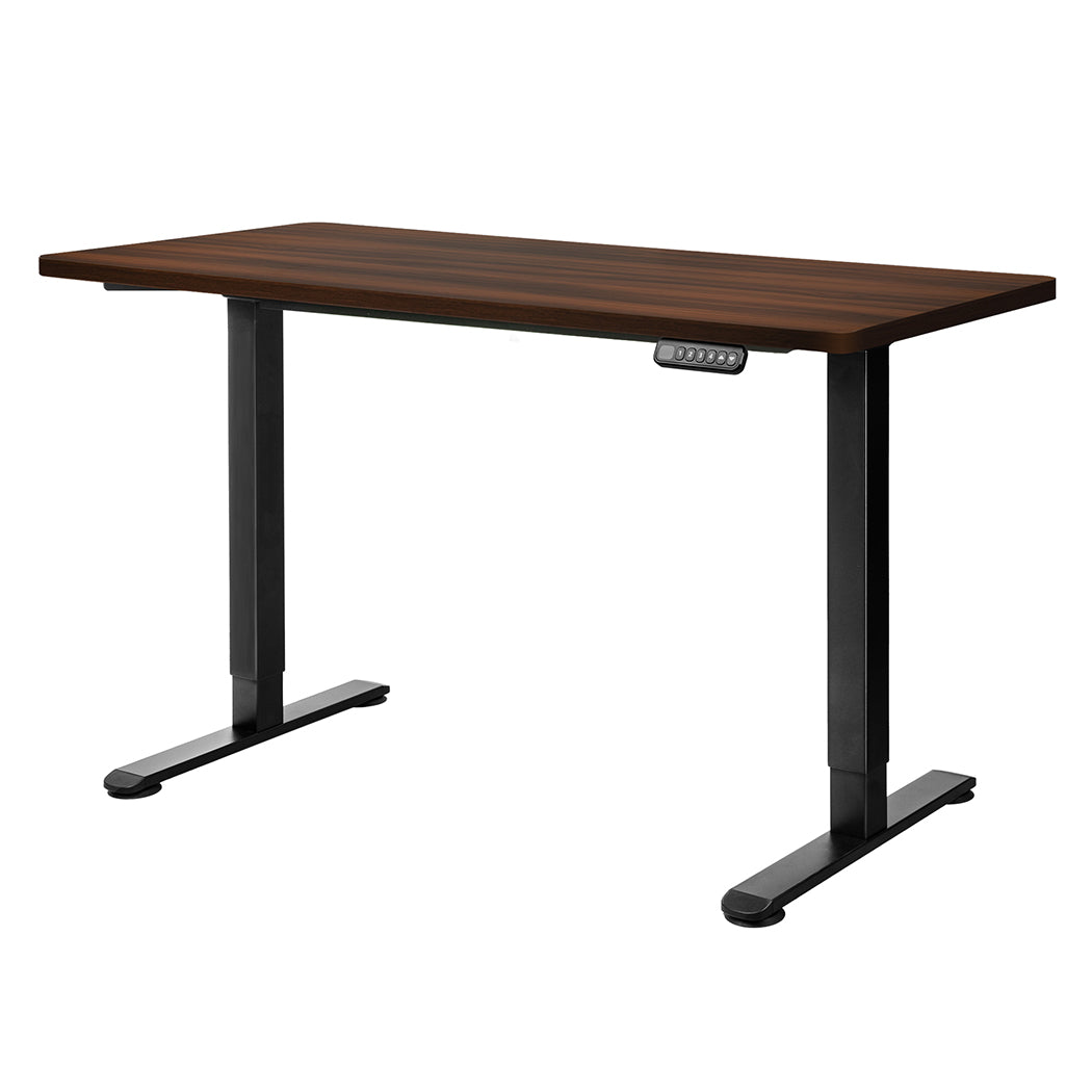 Levede Motorised Standing Desk Adjustable 120cm Walnut 800x 1.5MM-1864183326345138176