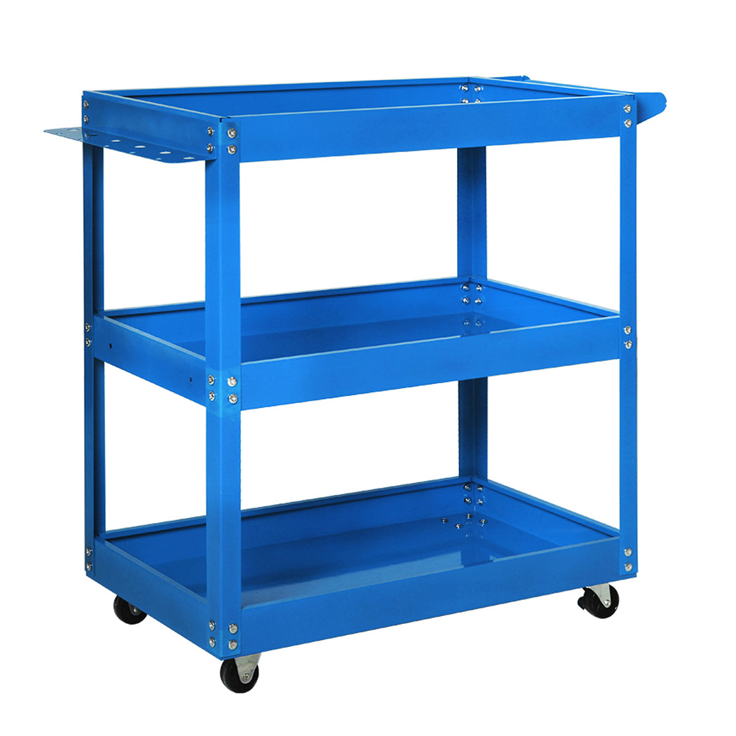 Traderight Tool Cart Trolley Toolbox Blue-1864184279345532928