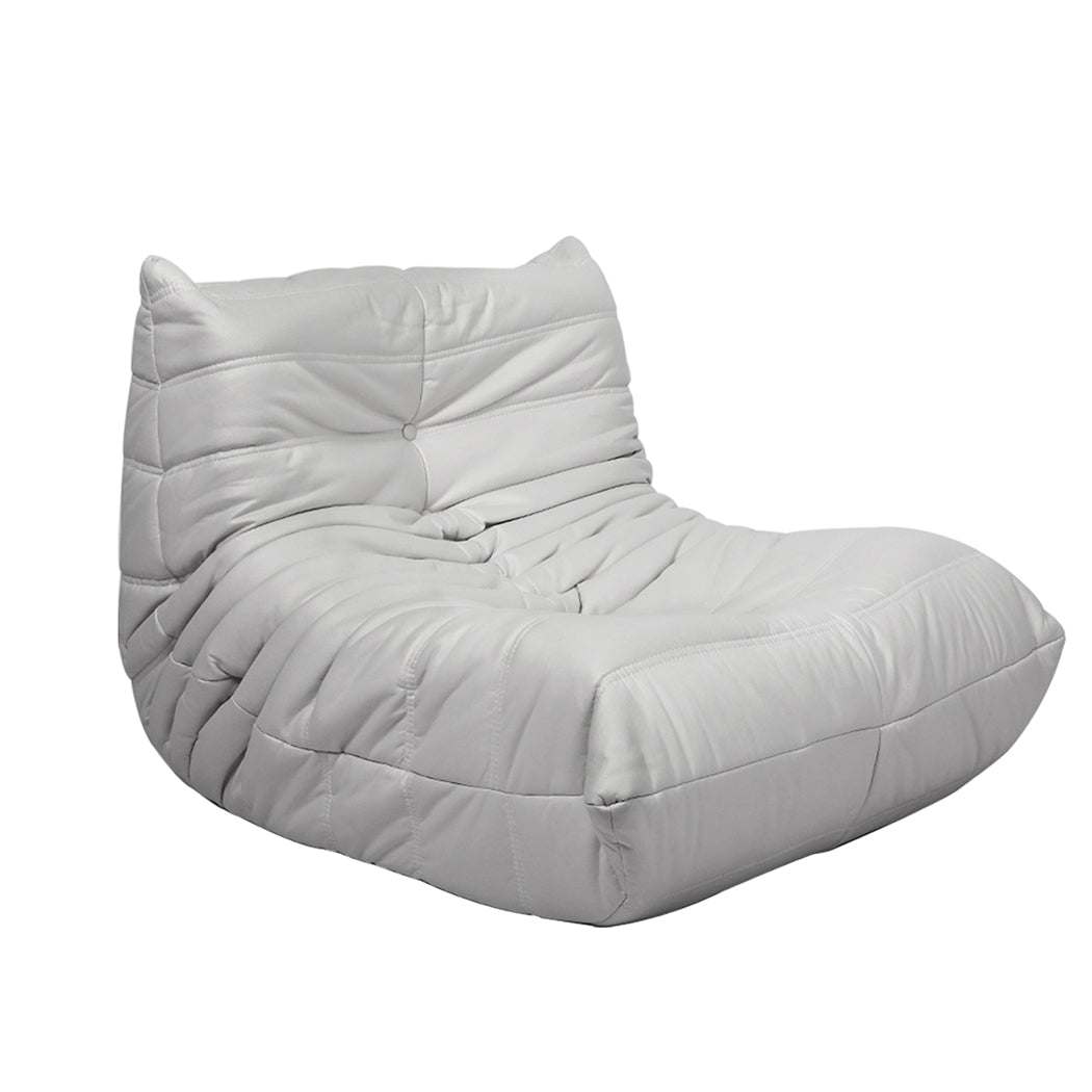 Levede Floor Chair Caterpillar Sofa Grey-1864184586221785088