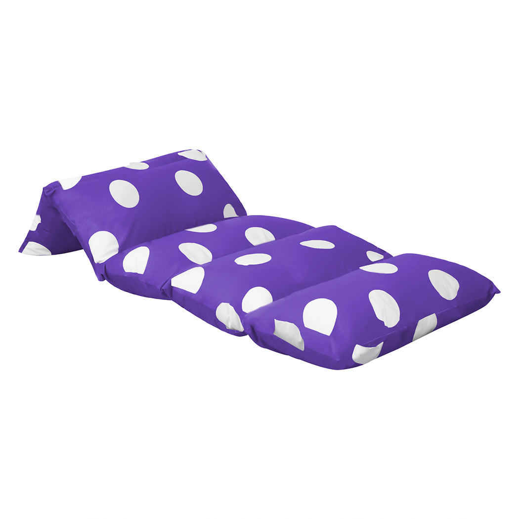 Dreamz Foldable Mattress Kids Pillow Purple Large-1864184488507084800