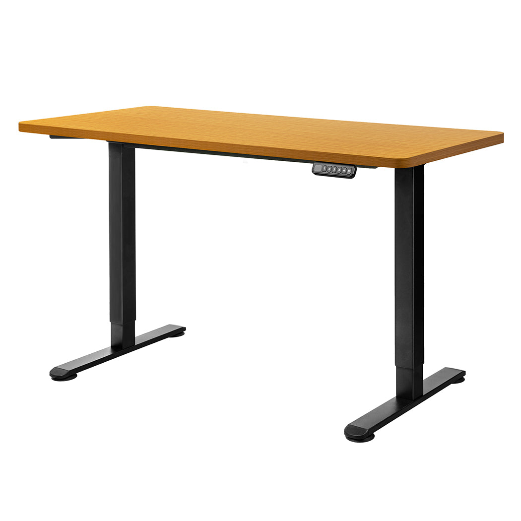 Levede Motorised Standing Desk Adjustable 120cm Natural 800x 1.5MM-1864183326202531840