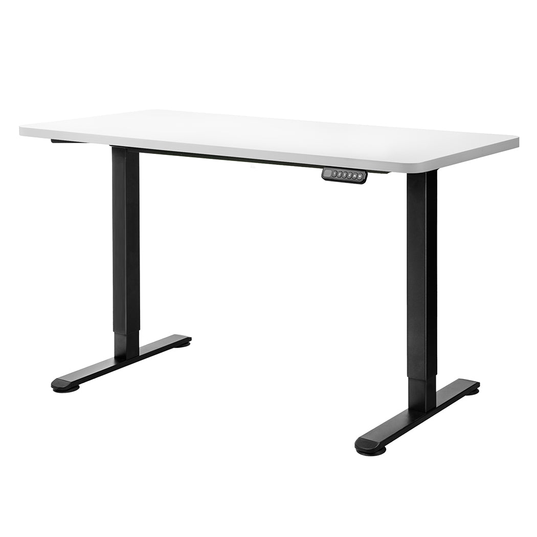 Levede Motorised Standing Desk Adjustable 120cm White 800x 1.5MM-1864183326483550208
