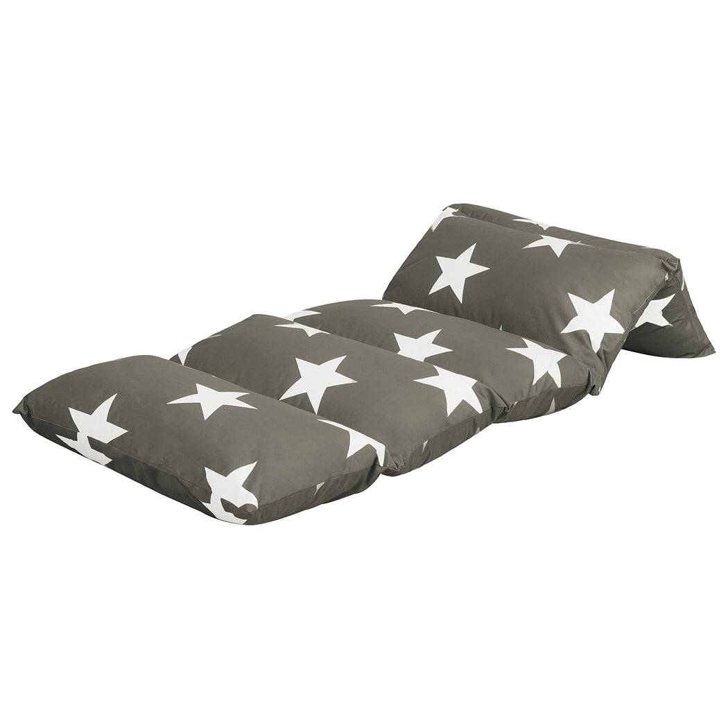 Dreamz Foldable Mattress Kids Pillow Dark Grey Medium-1864184488653885441