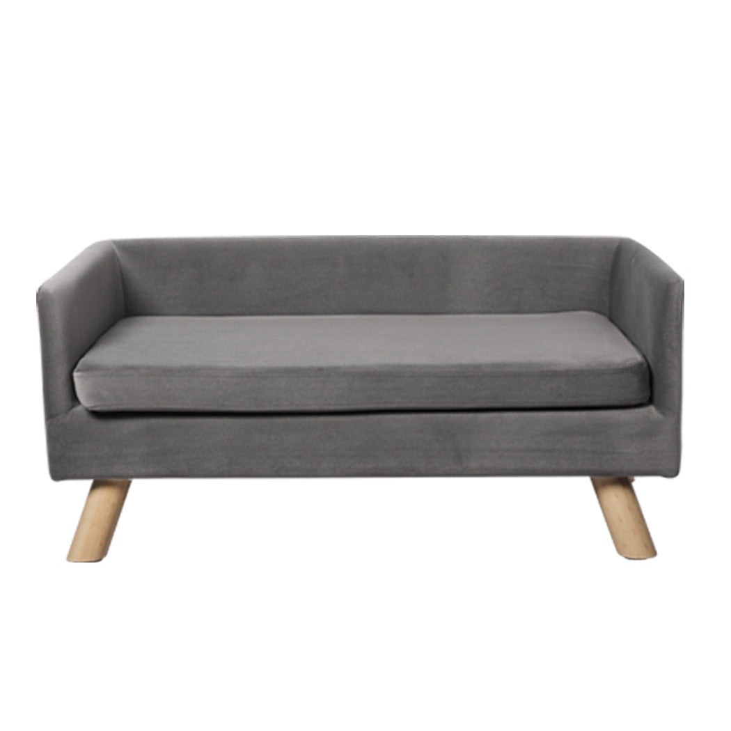 PaWz Pet Sofa Bed Dog Warm Soft Lounge Grey-1864184535114190849