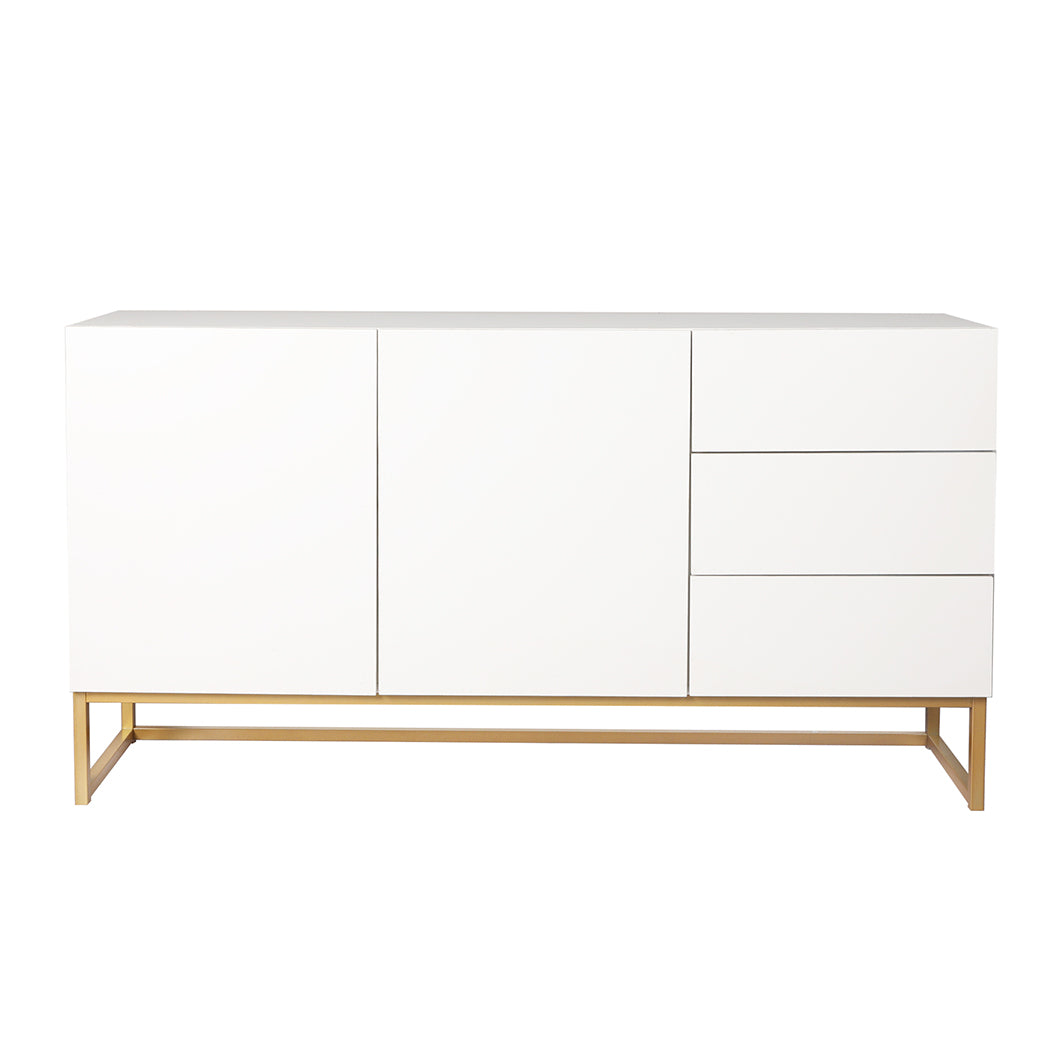 Levede Buffet Sideboard Storage Cabinet White-1864183281268953089