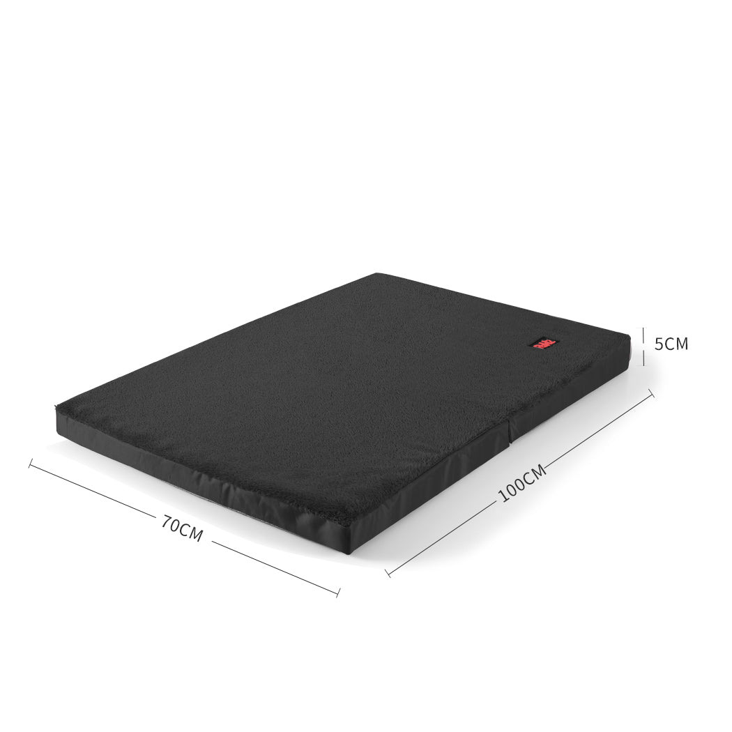 PaWz Pet Bed Foldable Dog Puppy Beds Black X-Large-1864184306914693122