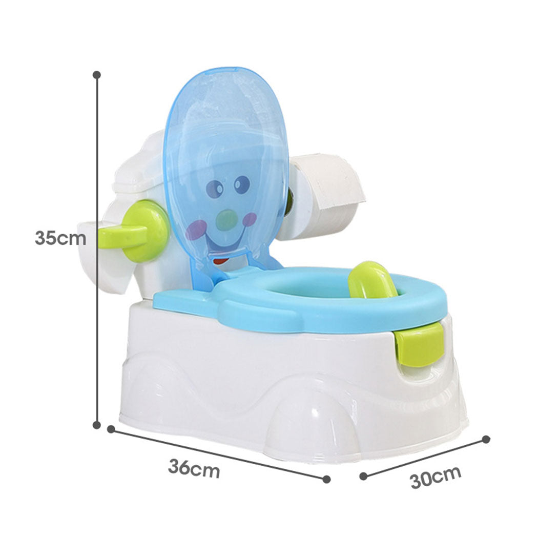 BoPeep Kids Potty Trainer Seat Safety Blue-1864184253579923458