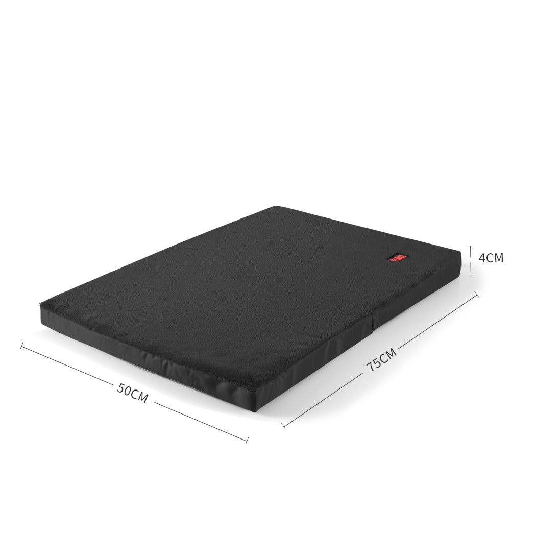 PaWz Pet Bed Foldable Dog Puppy Beds Black Medium-1864184306625286146