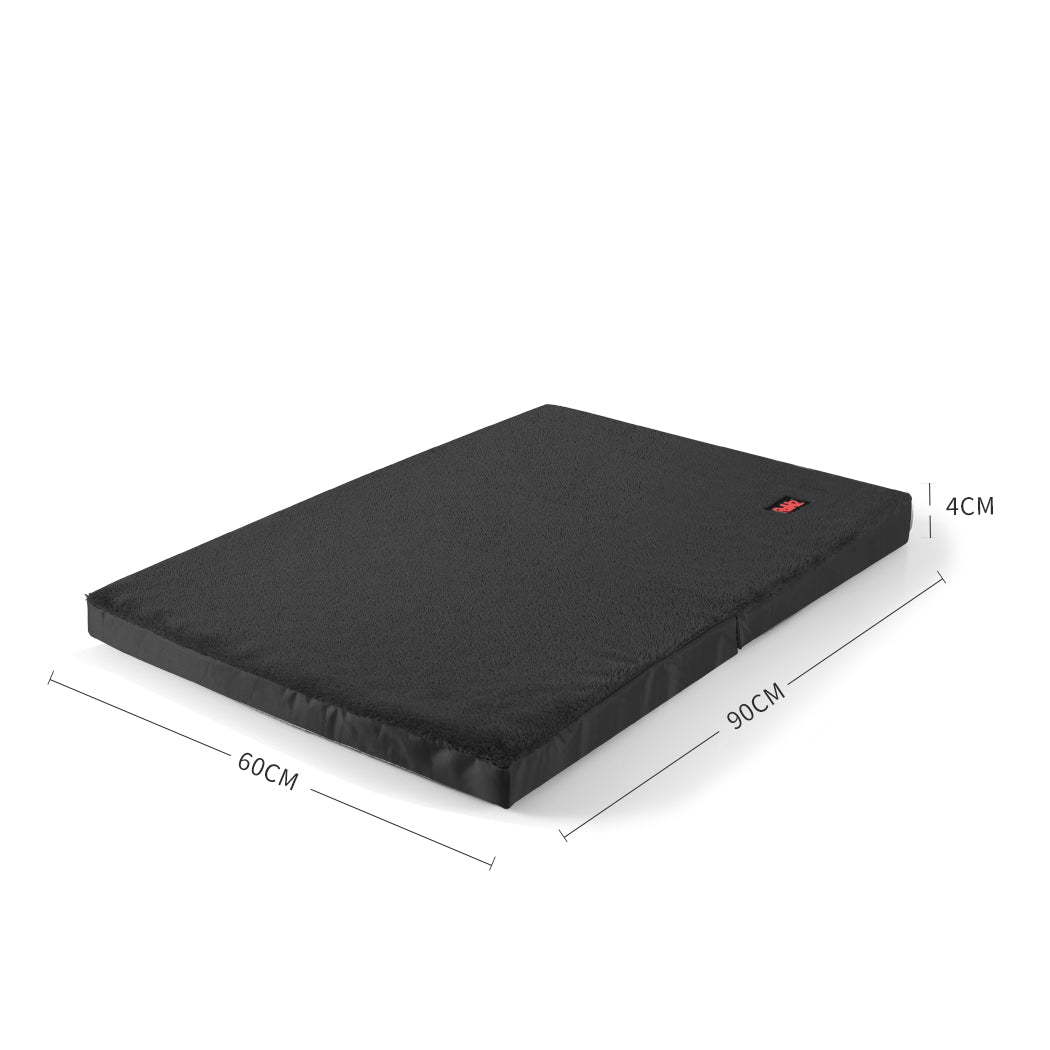 PaWz Pet Bed Foldable Dog Puppy Beds Black Large-1864184306335879170