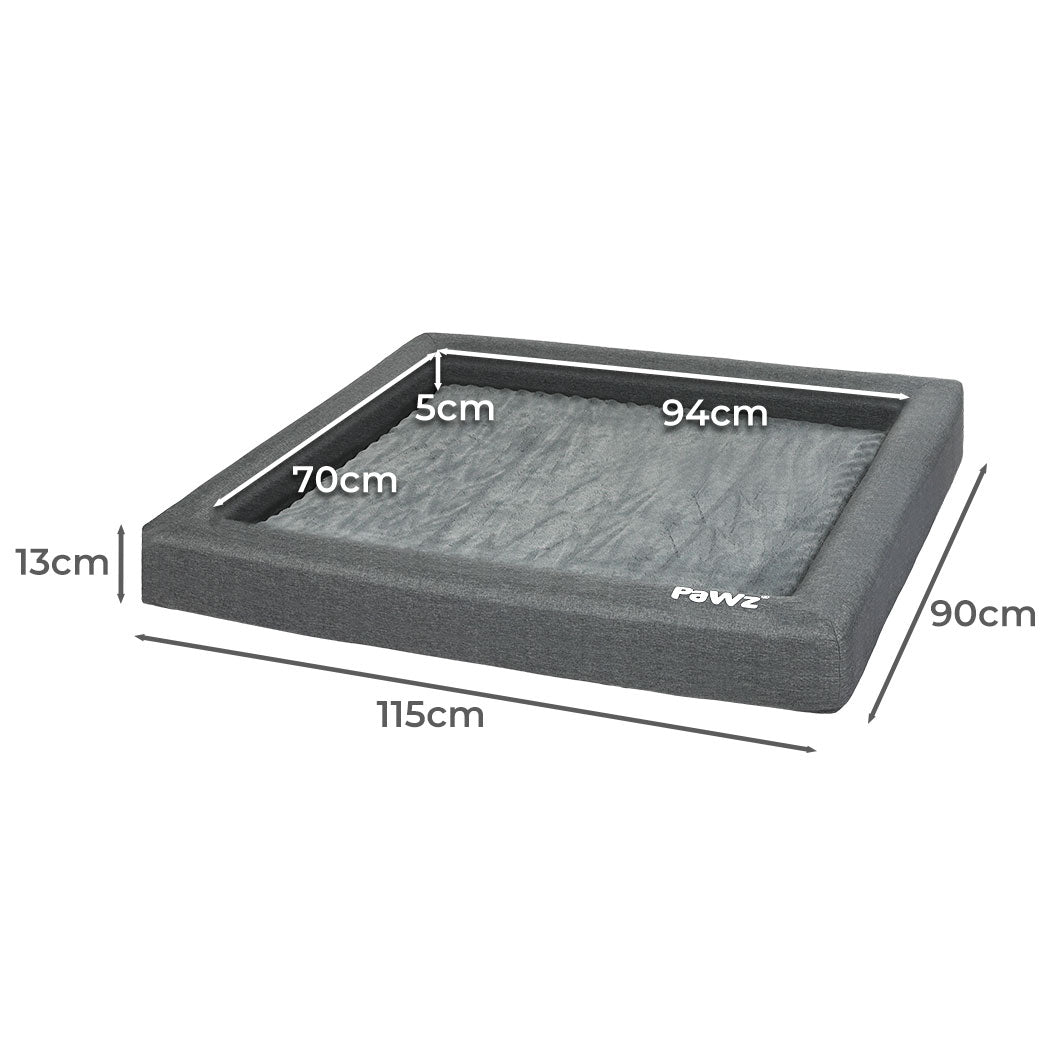 PaWz Memory Foam Pet Bed Calming Dog XL X-Large-1864184545969049602