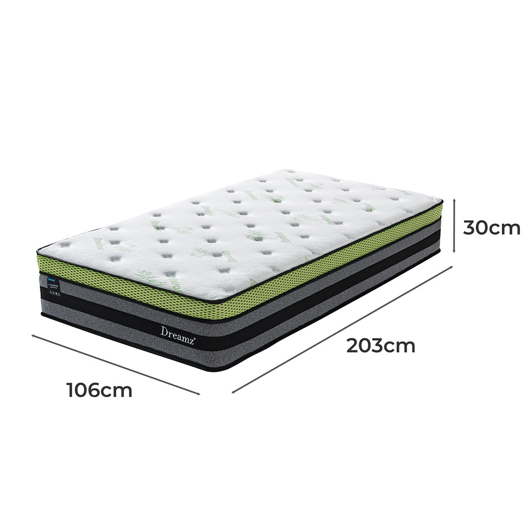 Dreamz King single Cooling Mattress Pocket-1864184422841061378