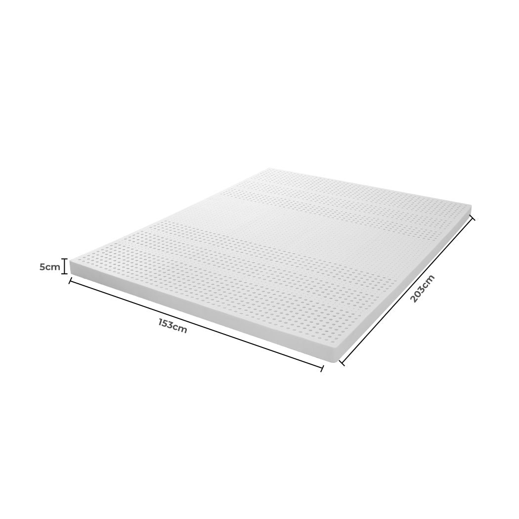 Dreamz Latex Mattress Topper Queen Bed-1864184430520832002