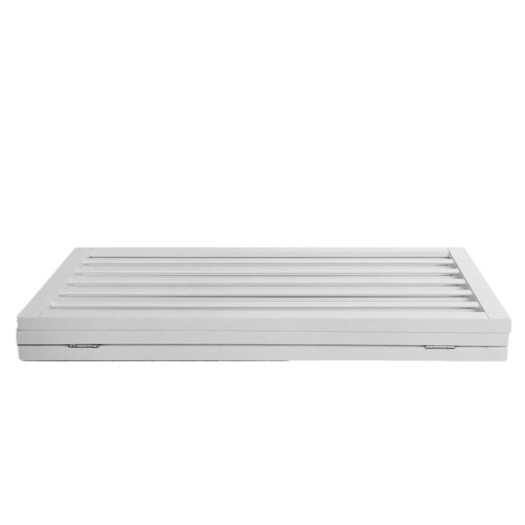 Wooden Pet Gate Dog Fence Retractable White 2000x 3MM-1864184509717680131