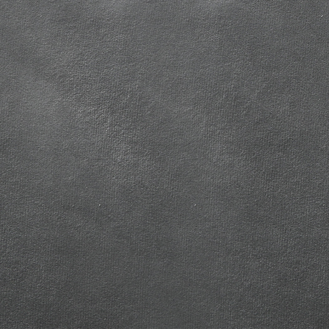 Marlow Bean Bag Chair Cover Soft Velvet Dark grey-1864183167263576067