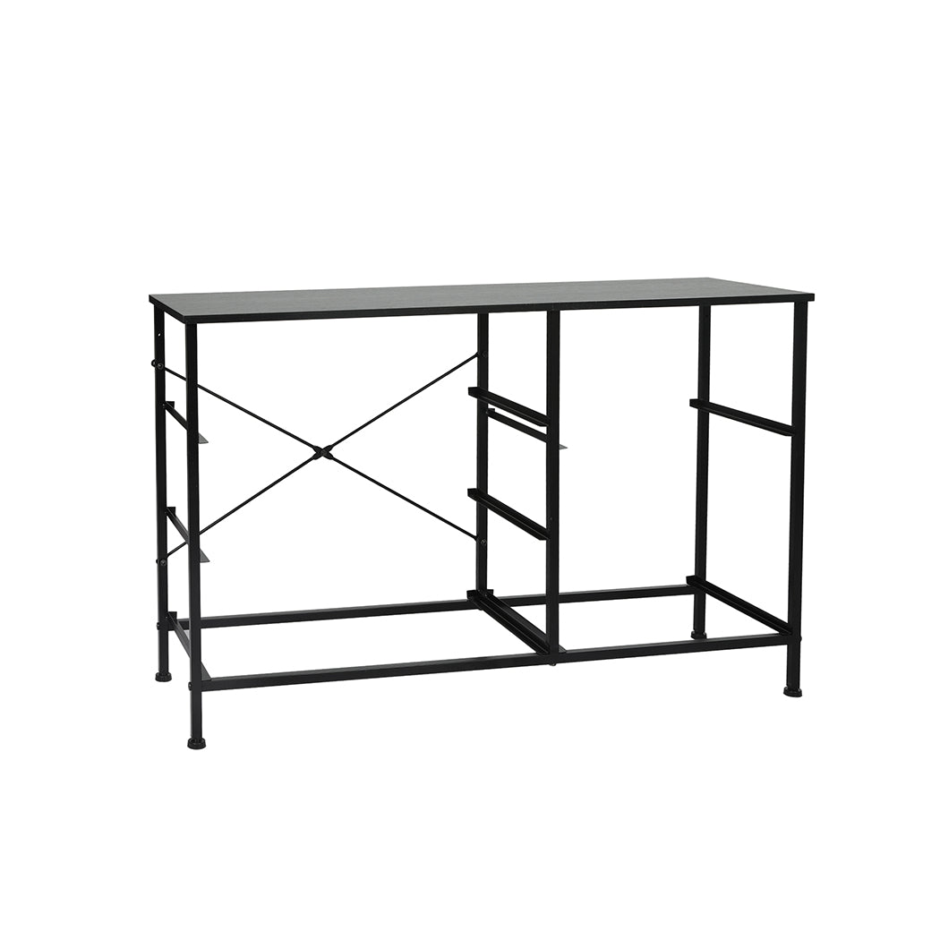 Levede Storage Cabinet Tower Chest Dark Grey-1864183284792168451