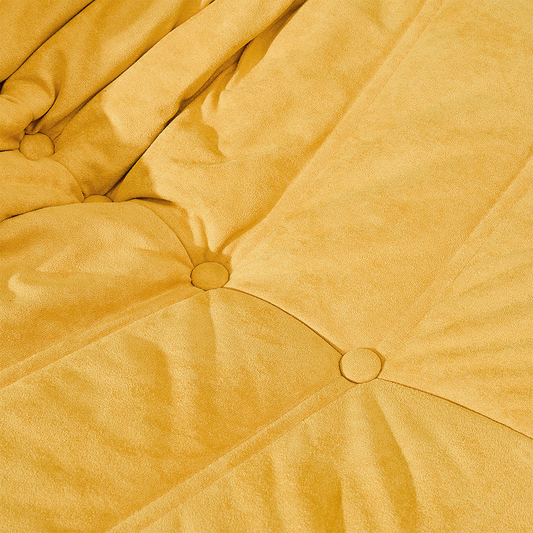 Levede Kids Floor Chair Foam Sofa Replica Single Lazy Recliner Children Couch-1864184586498609155