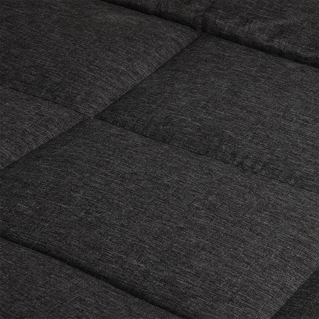 Levede Folding Camping Bed Camp Cots Black-1871349386718613507