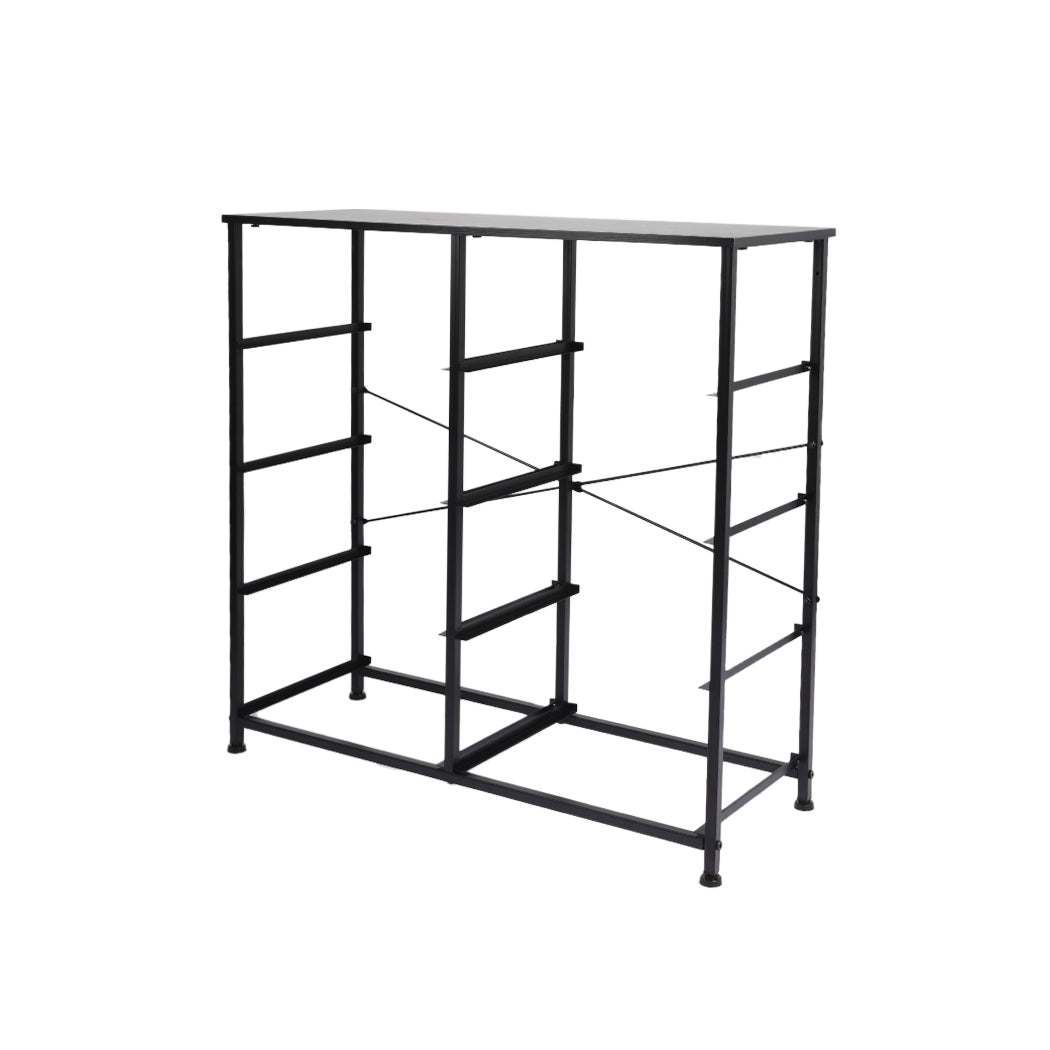 Levede Storage Cabinet Tower Chest Dark Grey-1864183276118347779