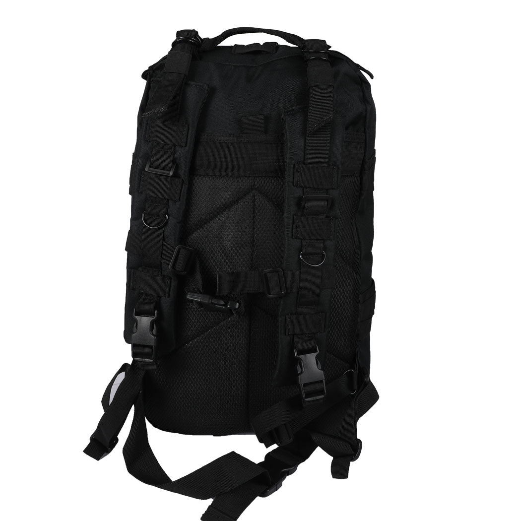 Slimbridge 40L Military Tactical Backpack Black-1864184693826654212