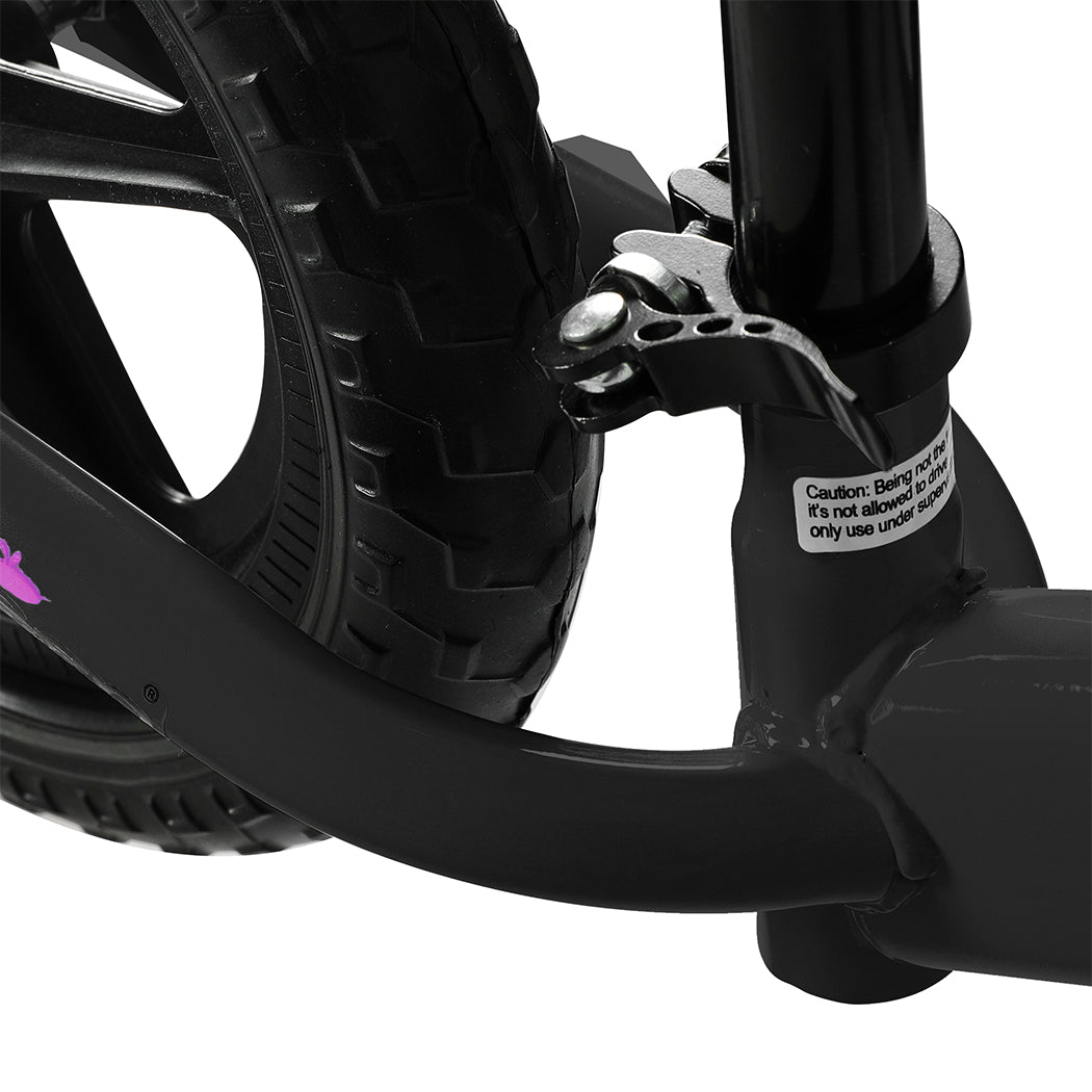 BoPeep Kids Balance Bike Ride On Toys Black-1864184331073884164
