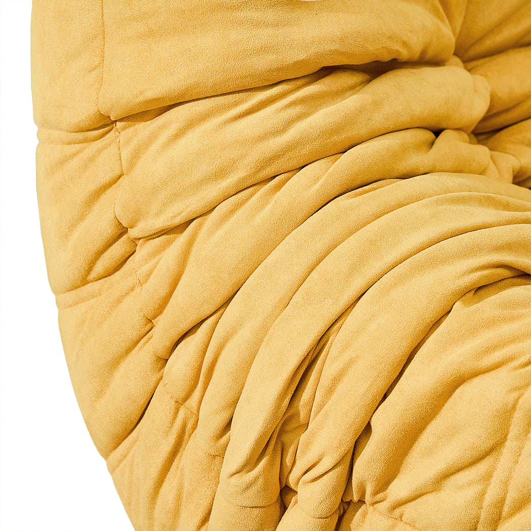 Levede Kids Floor Chair Foam Sofa Replica Single Lazy Recliner Children Couch-1864184586498609156