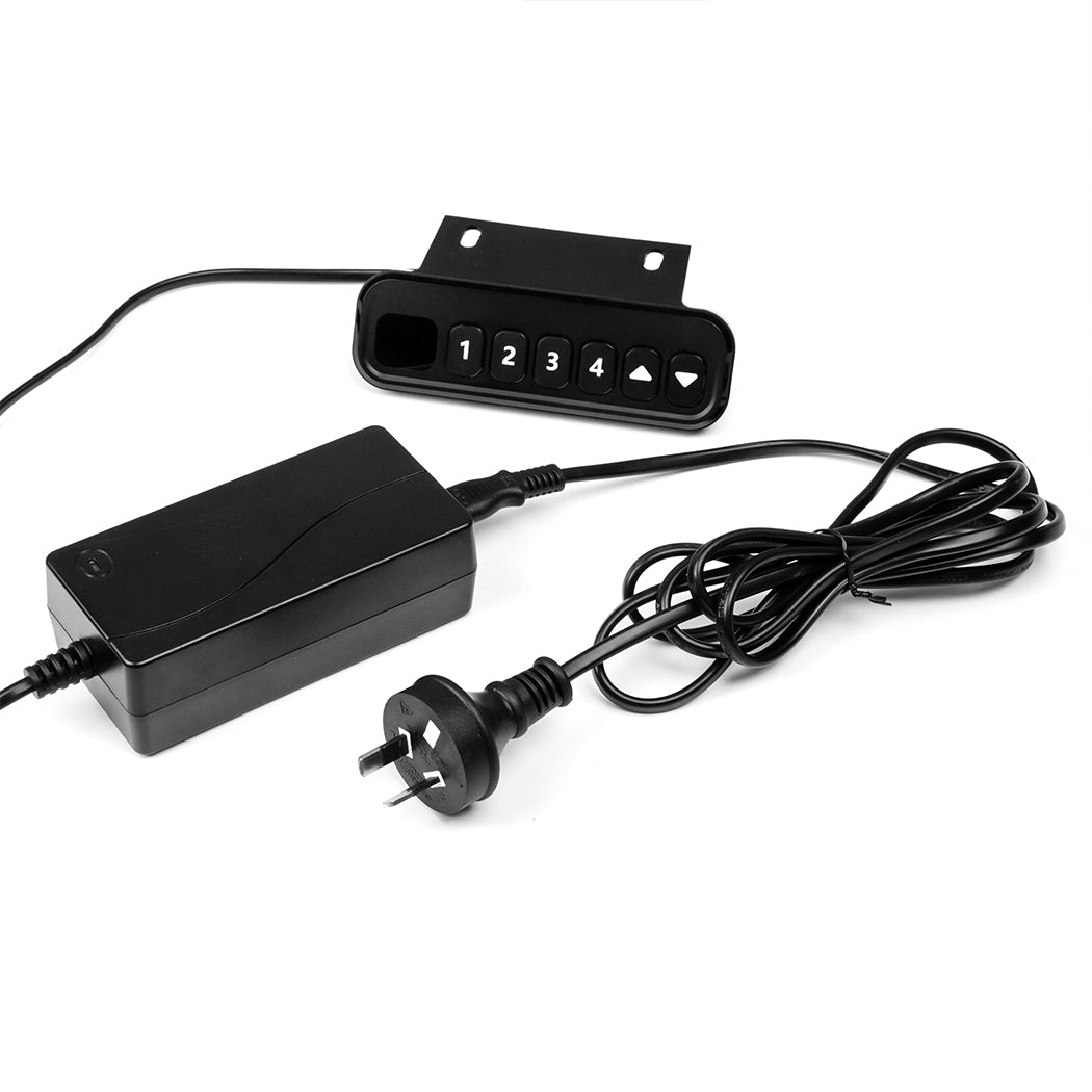 Levede Motorised Standing Desk Adjustable 120cm Walnut 800x 1.5MM-1864183326345138181