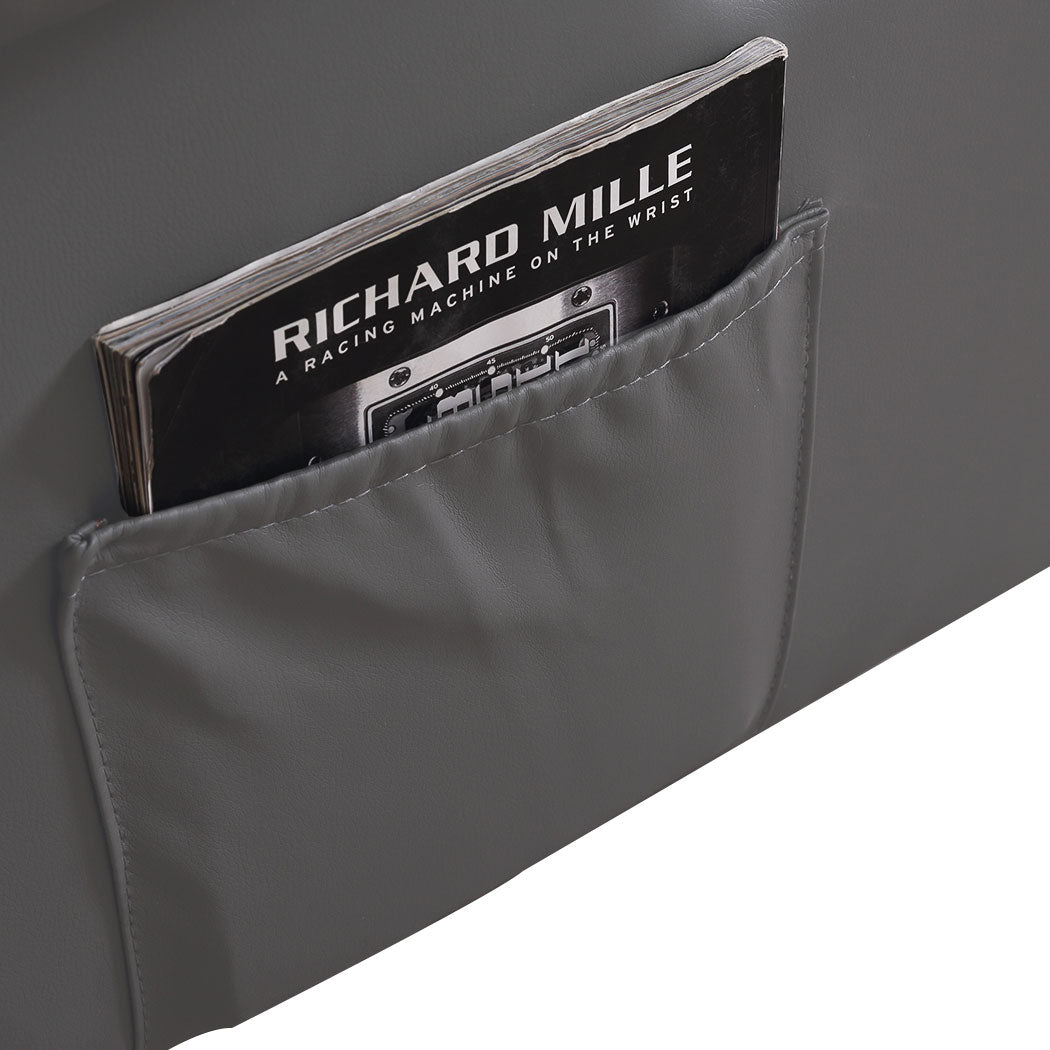 Levede Massage Chair Recliner Chairs Grey-1864184460585603077