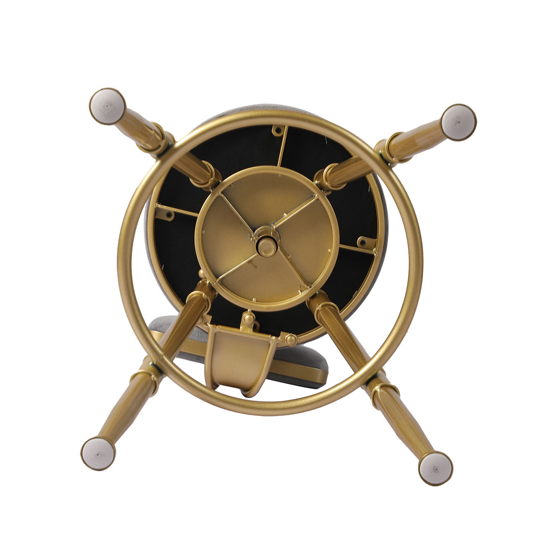 Levede 1x Bar Stools Kitchen Stool Chair Grey-1864183228475248645