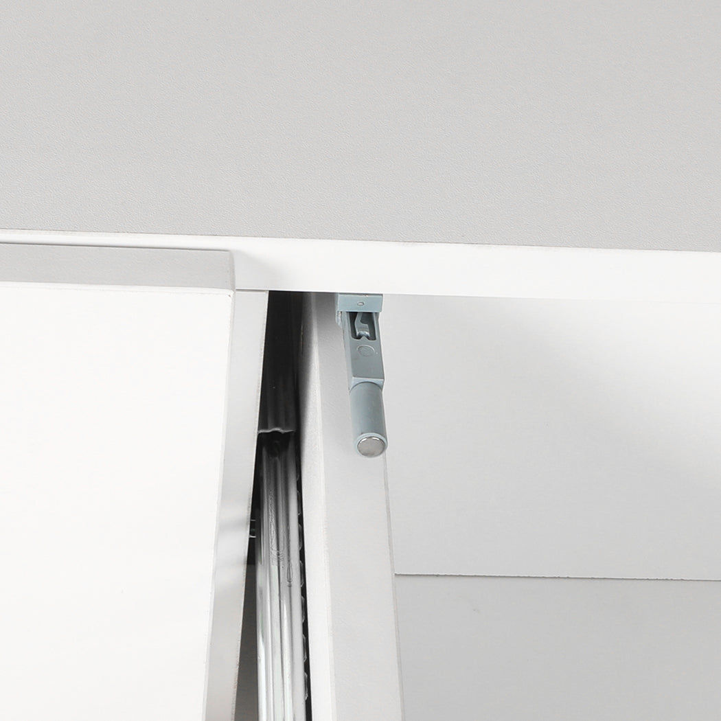 Levede Buffet Sideboard Storage Cabinet White-1864183281268953093