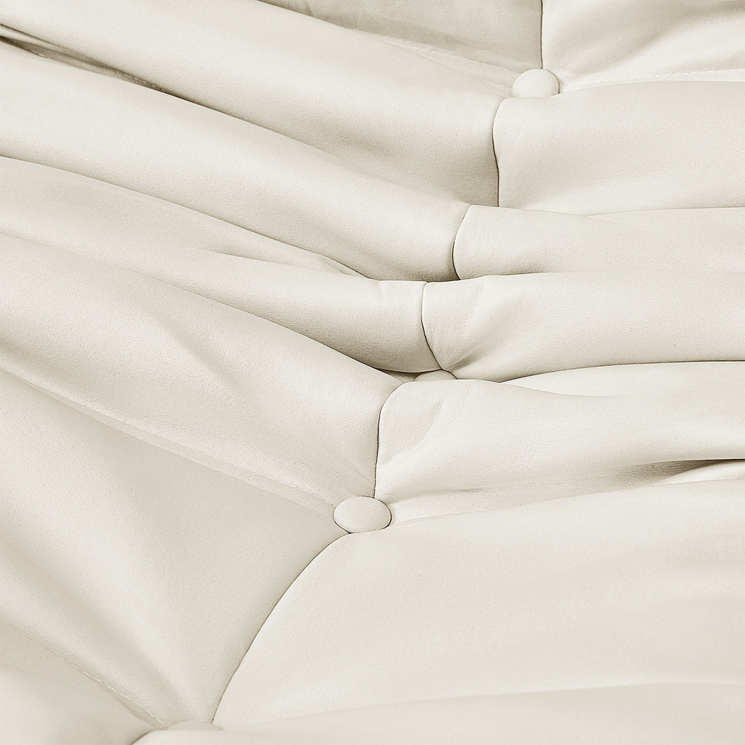 Levede Kids Floor Chair Foam Sofa Replica Single Lazy Recliner Children Couch-1864184586364391429