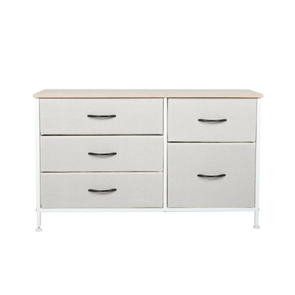 Levede Storage Cabinet Tower Chest of Beige-1864183284645367809