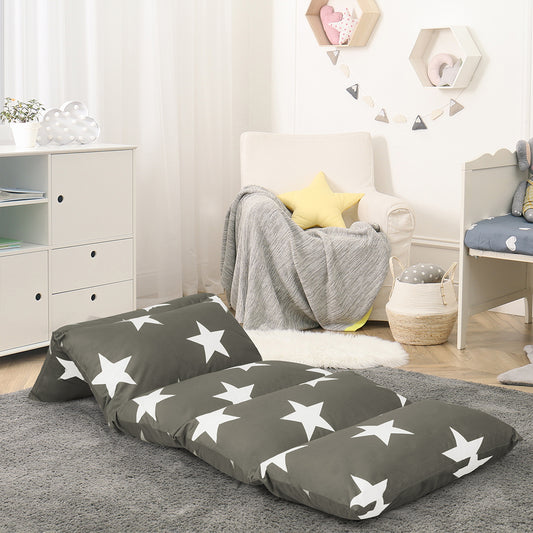 Dreamz Foldable Mattress Kids Pillow Dark grey Large-1864184488360284166
