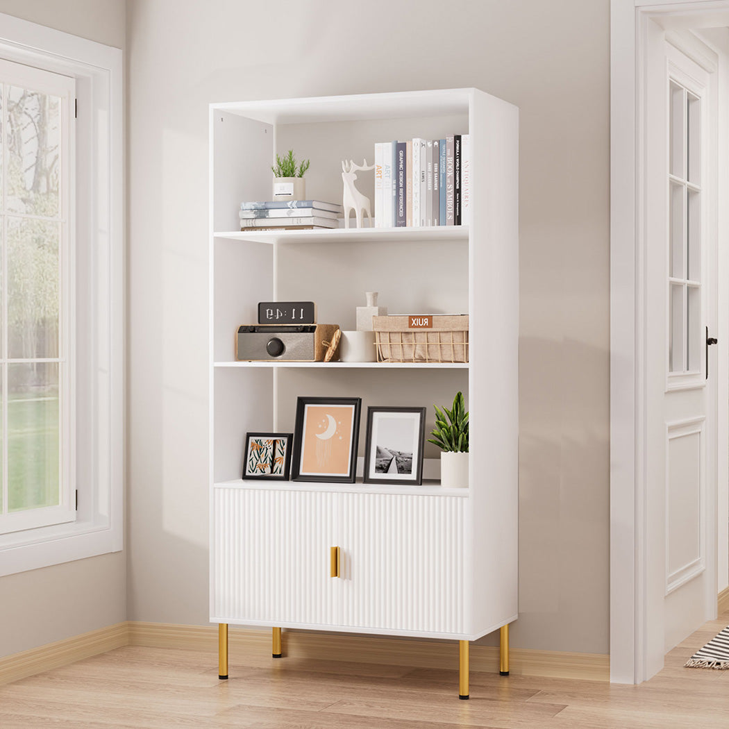 Levede Display Shelf 3 Tier Bookshelf-1871349374278307847