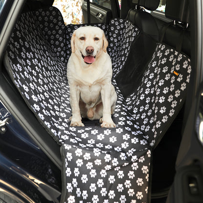 PaWz Pet Back Car Seat Cover Hammock Black-1864184519008063495