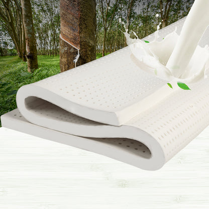 Dreamz Latex Mattress Topper Queen Bed-1864184430520832007