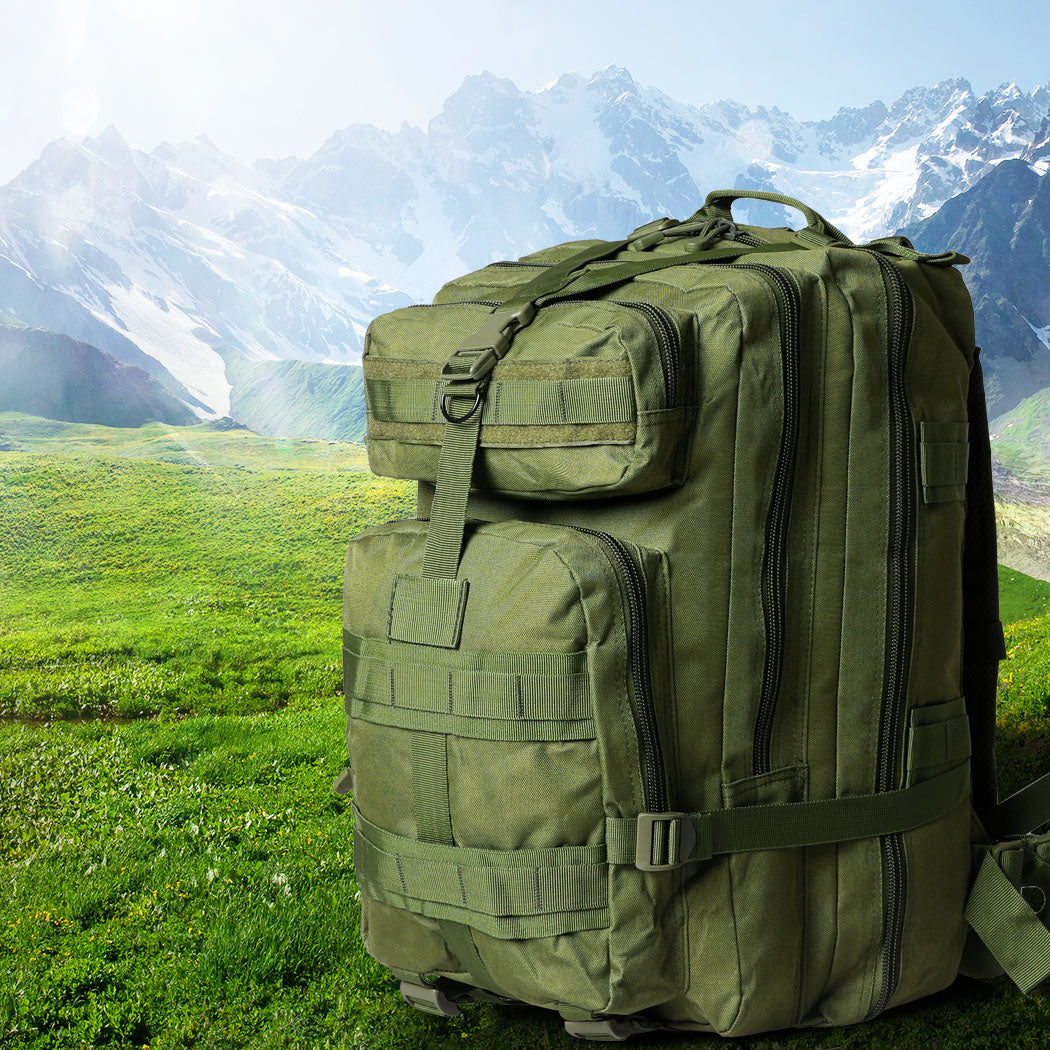 Slimbridge 40L Military Tactical Backpack Army green-1864184693679853575