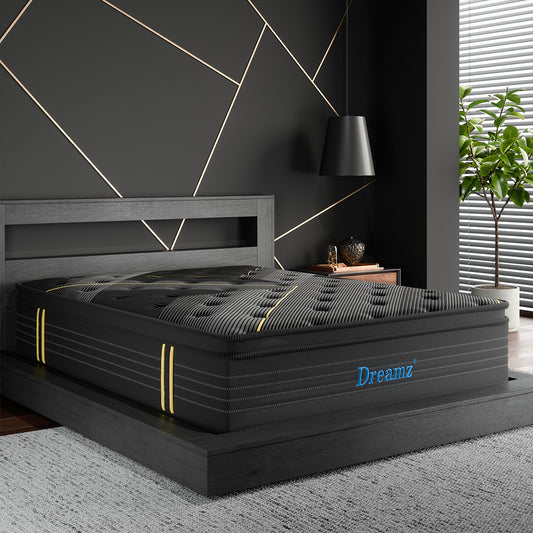 Dreamz Spring Mattress Bamboo Euro Top Double-1864184421817651207