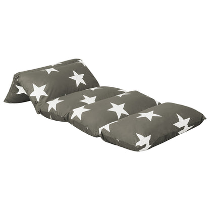 Dreamz Foldable Mattress Kids Pillow Dark grey Large-1864184488360284160